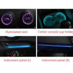 DIQ AMBIENT AUDI A3 (8V) DYN (Digital iQ Dynamic Ambient Light Audi A3 mod. 2013-2021, 25 Lights with Airvent) - Image 3