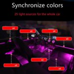 DIQ AMBIENT AUDI A3 (8V) DYN (Digital iQ Dynamic Ambient Light Audi A3 mod. 2013-2021, 25 Lights with Airvent) - Image 2