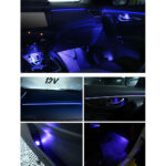 DIG AMBIENT NISSAN QASHQAI II (PB) (Digital iQ Ambient Light for NISSAN QASHQAI mod. 2014-2021 with 18 Lights) PIANO BLACK - Image 6