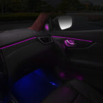 DIG AMBIENT NISSAN QASHQAI II (PB) (Digital iQ Ambient Light for NISSAN QASHQAI mod. 2014-2021 with 18 Lights) PIANO BLACK - Image 4