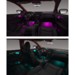 DIG AMBIENT NISSAN QASHQAI II (PB) (Digital iQ Ambient Light for NISSAN QASHQAI mod. 2014-2021 with 18 Lights) PIANO BLACK - Image 5