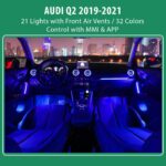 DIQ AMBIENT AUDI Q2 DYN (Digital iQ Ambient Light for Audi Q2 mod. 2020-2020 with 21 Dynamic Lights) - Image 2