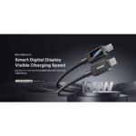 REMAX RC-C069 C-C Type-C to Type-C 100W Fast Charging Cable with Display - Image 2
