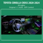 DIQ AMBIENT TOYOTA COROLLA CROSS (XD10) mod. 2020> (Digital iQ Ambient Light for TOYOTA COROLLA CROSS mod. 2020> with 20 Lights) - Image 2