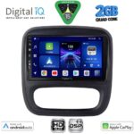 DIGITAL IQ BXC 3499_CPAA (9inc) MULTIMEDIA TABLET for OPEL VIVARO – RENAULT TRAFIC – FIAT TALENDO – NISSAN NV 300 mod. 2014-2020