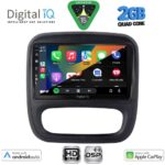 DIGITAL IQ BXC 3499_CPAA (9inc) MULTIMEDIA TABLET for OPEL VIVARO – RENAULT TRAFIC – FIAT TALENDO – NISSAN NV 300 mod. 2014-2020 - Image 2