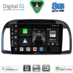 DIGITAL IQ BXF 7457BL_CPAA (9inc) MULTIMEDIA TABLET for NISSAN MICRA K12 mod. 2002-2010 (BLACK)