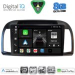 DIGITAL IQ BXK 20457BL_CPAA (9inc) MULTIMEDIA TABLET for NISSAN MICRA K12 mod. 2002-2010 (BLACK)