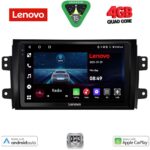 LENOVO LVE 8688_CPAA (9inc) MULTIMEDIA TABLET for FIAT SEDICI – SUZUKI SX4 mod. 2005-2013