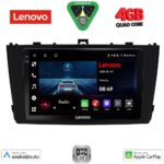 LENOVO LVE 8705BL_CPAA (9inc) MULTIMEDIA TABLET for TOYOTA AVENSIS (T27) mod. 2009-2015 (BLACK)