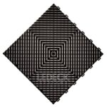 DIGITAL IQ PLASTIC FLOOR TILES (BLACK) - Image 3