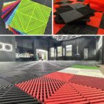 DIGITAL IQ PLASTIC FLOOR TILES 6TEM (BLUE) - Image 9