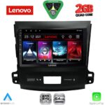 LENOVO LVD 2442_CPA (9inc) MULTIMEDIA TABLET for CITROEN C-CROSSER | MITSUBISHI OUTLANDER | PEUGEOT 4007  mod. 2006-2012