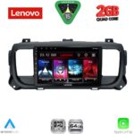 LENOVO LVD 2729_CPA (9inc) MULTIMEDIA TABLET for CITROEN JUMPY-SPACETOURER – PEUGEOT EXPERT-TRAVELLER – TOYOTA PROACE mod. 2016>