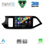 DIGITAL IQ RSD 1308_CPA (9inc) MULTIMEDIA TABLET for KIA PICANTO mod. 2011-2017 - Image 2