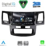 DIGITAL IQ RSD 1720_CPA (9inc) MULTIMEDIA TABLET for TOYOTA HILUX mod. 2005-2016