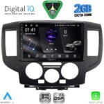 DIGITAL IQ RSF 4458BL_CPA (9inc) MULTIMEDIA TABLET for NISSAN NV 200 mod. 2009-2020 (BLACK)