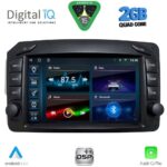 DIGITAL IQ BLD 271_CPA (7" DECK) MULTIMEDIA SYSTEM for MERCEDES C (W203) mod. 1999-2004