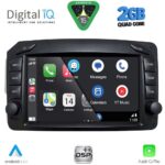 DIGITAL IQ BLD 271_CPA (7" DECK) MULTIMEDIA SYSTEM for MERCEDES C (W203) mod. 1999-2004 - Image 2