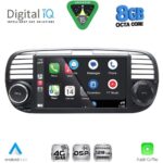 DIGITAL IQ BLM 765BL_CPA (7" DECK) MULTIMEDIA OEM for FIAT 500 mod. 2007-2015 (BLACK) - Image 2