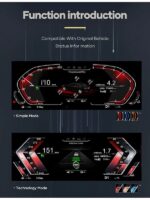 DIGITAL IQ DDD 954_DC (10in) DIGITAL CLUSTER for BMW 3 Series (E90-E91-E92-E93) mod. 2005-2012 - Image 5