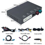 DIGITAL IQ BM 006W CPAA (WIRELESS CARPLAY / ANDROID AUTO BOX for BMW - MINI (CIC system) with 2 cameras FRONT - REAR) - Image 6