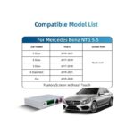 DIGITAL IQ BZ 504F CPAA (WIRELESS CARPLAY / ANDROID AUTO BOX for MERCEDES mod. 2017-2021 with NTG 5.5 with 10.25" screen - with 2 CAMERAS) - Image 4