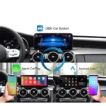 DIGITAL IQ BZ 504F CPAA (WIRELESS CARPLAY / ANDROID AUTO BOX for MERCEDES mod. 2017-2021 with NTG 5.5 with 10.25" screen - with 2 CAMERAS) - Image 14