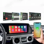 DIGITAL IQ BZ 504F CPAA (WIRELESS CARPLAY / ANDROID AUTO BOX for MERCEDES mod. 2017-2021 with NTG 5.5 with 10.25" screen - with 2 CAMERAS) - Image 13