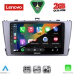 LENOVO LVF 5705SL_CPA (9inc) MULTIMEDIA TABLET for TOYOTA AVENSIS (T27) mod. 2009-2015 (SILVER) - Image 2