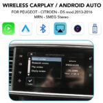 DIGITAL IQ PG 256 CPA (WIRELESS CARPLAY / ANDROID AUTO BOX with 2 CAMERA IN for  PEUGEOT - CITROEN - DS mod. 2013-2017) - Image 2