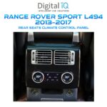 DIGITAL IQ FZ 5012_CL (REAR SEATS CLIMATE CONTROL PANEL for RANGE ROVER SPORT L494 mod. 2013-2017) - Image 2