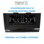 DIGITAL IQ CCP 746_CP (6.9") (PQ) CLIMATE CONTROL PANEL for VW GOLF 6 mod. 2008-2013