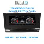 DIGITAL IQ CCP 746_CP (6.9") (PQ) CLIMATE CONTROL PANEL for VW GOLF 6 mod. 2008-2013 - Image 2