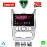 LENOVO LVF 5101SL_CPA (9inc) MULTIMEDIA TABLET for DACIA DUSTER – LOGAN – SANDERO mod. 2006-2012 (SILVER)