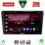 LENOVO LVF 5704BL_CPA (9inc) MULTIMEDIA TABLET for TOYOTA AVENSIS (T25) mod. 2003-2009 (BLACK)