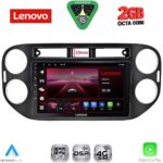 LENOVO LVF 5760BL_CPA (9inc) MULTIMEDIA TABLET for VW TIGUAN mod. 2011-2016 (BLACK)