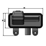 DIGITAL IQ CAMERA MERC_03 (AHD-NTSC) HANDLE CAMERA MERCEDES B (W246) - Image 3