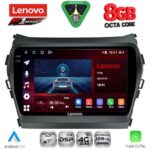 LENOVO SSR 10238_CPA (9inc) MULTIMEDIA TABLET for HYUNDAI IX45 - SANTA FE mod. 2013-2017