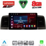 LENOVO SSR 10712BL_CPA (9inc) MULTIMEDIA TABLET for TOYOTA COROLLA mod. 2001-2006 (BLACK)