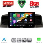 LENOVO SSR 10712BL_CPA (9inc) MULTIMEDIA TABLET for TOYOTA COROLLA mod. 2001-2006 (BLACK) - Image 2