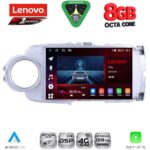 LENOVO SSR 10737SL_CPA (9inc) MULTIMEDIA TABLET for TOYOTA YARIS mod. 2011-2015 (SILVER)
