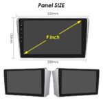 DIGITAL IQ BXF 11704BL_CPAA (9inc) MULTIMEDIA TABLET for TOYOTA AVENSIS (T25) mod. 2003-2009 (BLACK) - Image 4