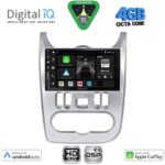 DIGITAL IQ BXF 6101SL_CPAA (9inc) MULTIMEDIA TABLET for DACIA DUSTER – LOGAN – SANDERO mod. 2006-2012 (SILVER)