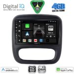 DIGITAL IQ BXF 6499_CPAA (9inc) MULTIMEDIA TABLET for OPEL VIVARO – RENAULT TRAFIC – FIAT TALENDO – NISSAN NV 300 mod. 2014-2019