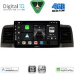DIGITAL IQ BXF 6712BL_CPAA (9inc) MULTIMEDIA TABLET for TOYOTA COROLLA mod. 2001-2006 (BLACK)
