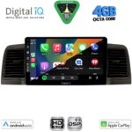 DIGITAL IQ BXF 6712BL_CPAA (9inc) MULTIMEDIA TABLET for TOYOTA COROLLA mod. 2001-2006 (BLACK) - Image 2