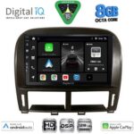 DIGITAL IQ BXF 7343_CPAA (9inc) MULTIMEDIA TABLET for LEXUS LS 430 – XF 430 mod. 2000-2006