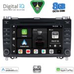 DIGITAL IQ BXF 768_CPAA (8'' DVD) MULTIMEDIA SYSTEM for MERCEDES A – B – SPRINTER – VITO – VIANO mod. 2007-2019