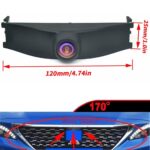 DIGITAL IQ CAMERA QS8068 (AHD-NTSC) FRONT CAMERA for PEUGEOT 3008 mod. 2012-2016 - Image 2